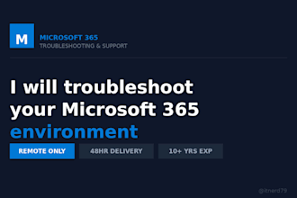 set up or troubleshoot your microsoft 365 environment