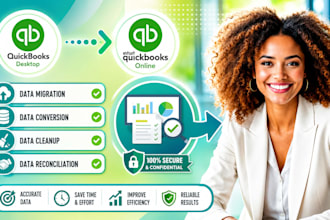 migrate quickbooks desktop online data conversion cleanup reconciliation
