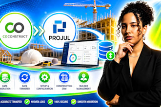 coconstruct to projul buildertrend jobtread migration data transfer CRM setup