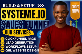 build systeme io online course sales funnel ebook landing page systemeio website