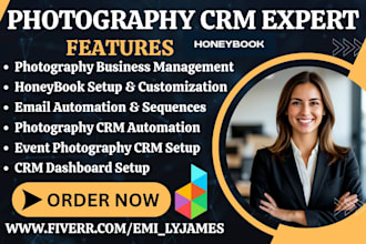 setup honeybook dubsado 17hats studio ninja photography CRM