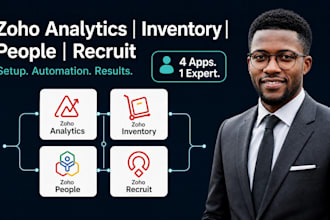 setup zoho analytics zoho inventory zoho people zoho recruit