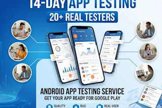 14 day android app testing with 20 real testers