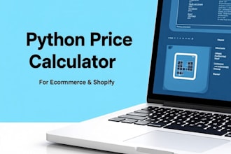 create custom python price calcultor for yor ecommerce busin