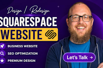 design modern squarespace website develop squarespace revamp redesign website