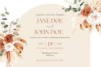 design a custom canva invitation for your event