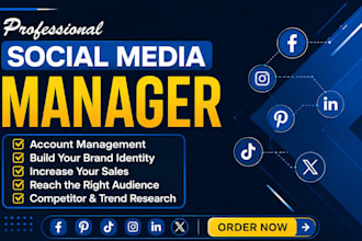 be your creative social media marketing manager for your brand growth