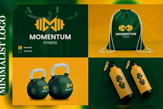 create gym, fitness, apparel, pickleball and clothing logo