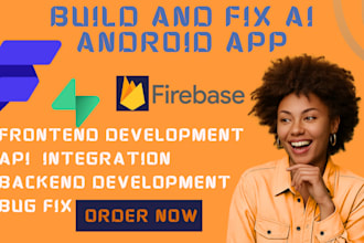 build flutterflow mobile app developer,flutter developer, android dev firebase