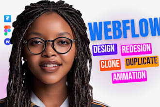 design develop clone copy duplicate website to webflow website any website