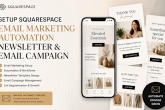 set up squarespace email campaign newsletter email automation