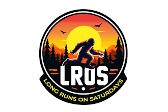 design a professional long run logo for running clubs and sports brands