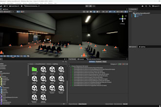 fix unity bugs and implement gameplay features