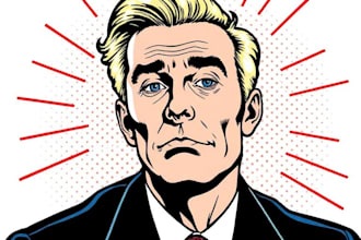 make a beautiful wpap pop art portrait