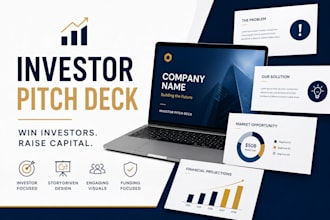 investor ready angel investor pitch deck for startup funding