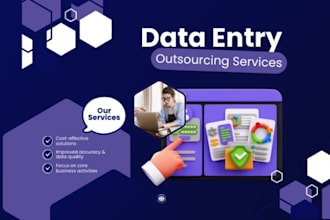 do data entry and data typing work for you