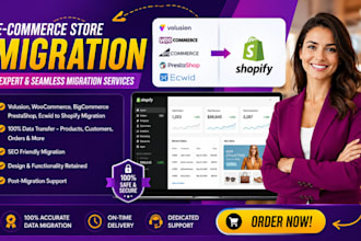 volusion woocommerce bigcommerce store to shopify migration prestashop ecwid