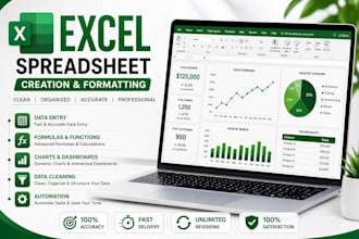 create and format excel spreadsheet