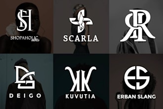 design modern luxury fashion and boutique logo