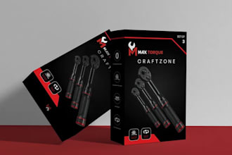 design custom product packaging, boxes, labels and dielines