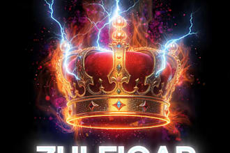 design viral tiktok name dp neon fire crown in 10 mins