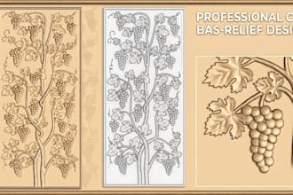 design custom 3d chess sets and bas reliefs for cnc