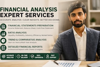 prepare financial statements, perform ratio analysis
