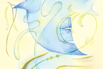 create a beautiful custom illustration as printable wall art