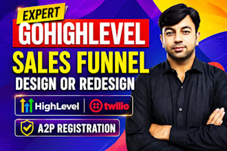 build ghl website for a2p 10dlc registration, ghl expert