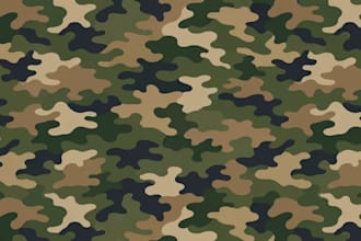 design camouflage seamless pattern, repeat pattern, textile fabric print design