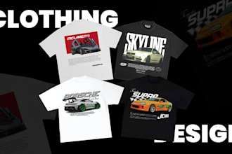 design dynamic vintage automotive and jdm bootleg t shirt