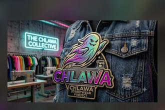 design streetwear ghost mascot design