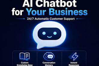 build an ai chatbot for your business with a custom knowledge base