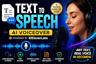 create natural ai text to speech voiceovers with elevenlabs