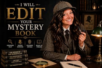 edit your mystery book