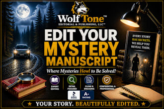 edit your mystery book
