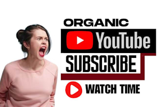 do organic subscribe and watch time for youtube monetization