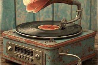 design the best retro vintage poster or flyer