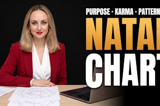 read your natal chart for purpose, karma and life patterns