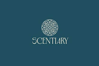 design perfume app community logo