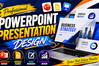 powerpoint presentation design, presentation redesign, google slides