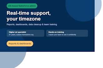 clean up, optimize, and build reports in your salesforce org