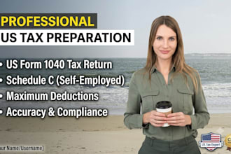 do us tax return preparation 1040 schedule c income tax filing