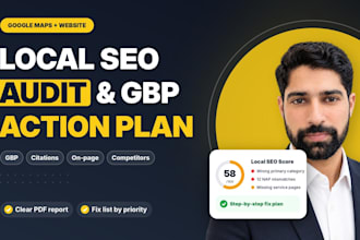 perform a complete local SEO audit with gbp and citation analysis