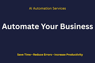 create ai automation workflows for your business