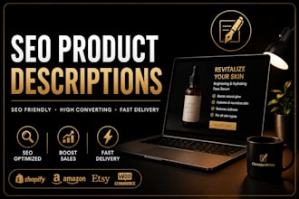 write high converting SEO product descriptions