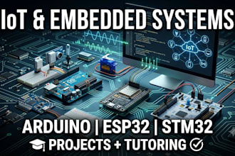 develop embedded systems and iot solutions with microcontrollers