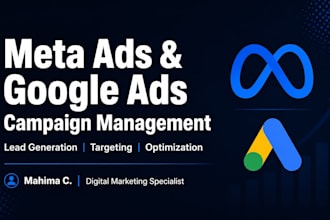 set up and manage your meta ads or google ads campaign for lead generation