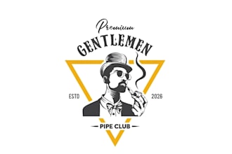 design unique gentlemen club logo