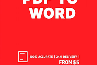 convert PDF to word, excel, PPT, text with accuracy